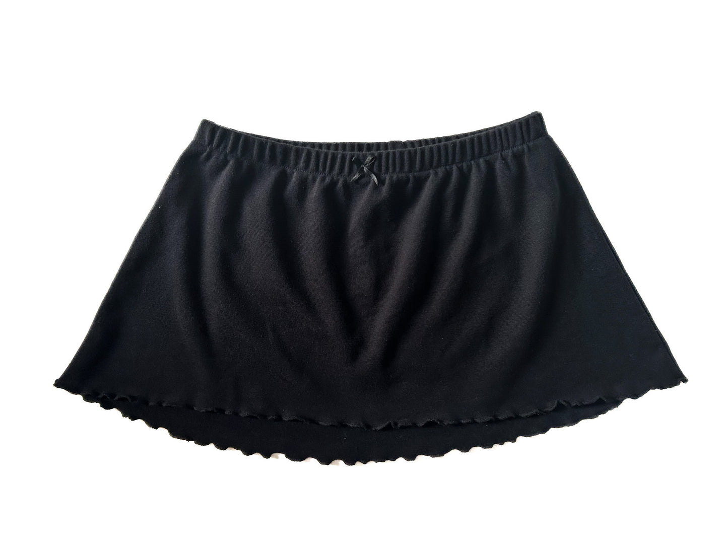 mini skirt with frills