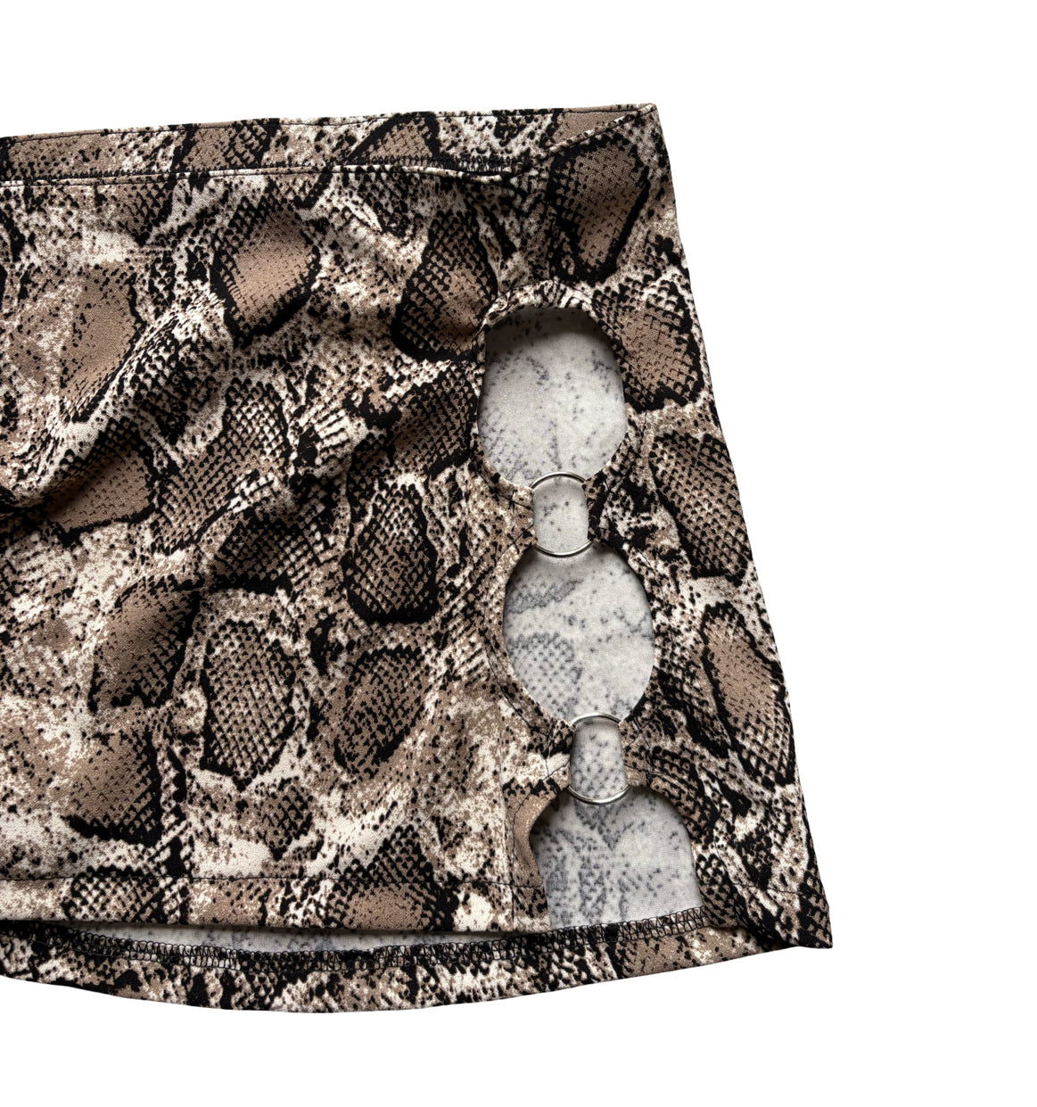 twiggy skirt in snake